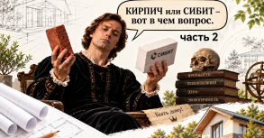 Кирпич или Сибит: утепление, фасад и срок службы. Часть 2